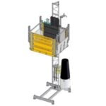 Bob Lift Electroelsa EHPM 1000 mini trifazic, sarcina 1.000 kg, dimensiuni cabina 1.58 x 1.20 m, inaltime maxima 160 m