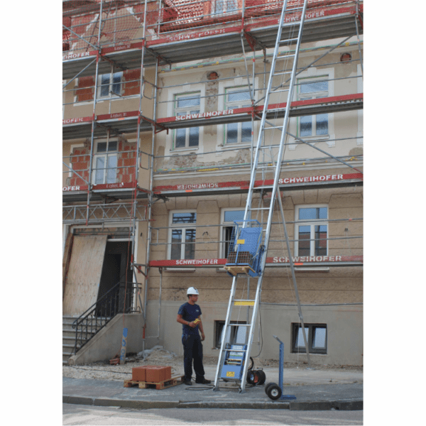 Elevator materiale constructii GEDA LIFT 250 COMFORT complet echipat h=13m - imagine 8