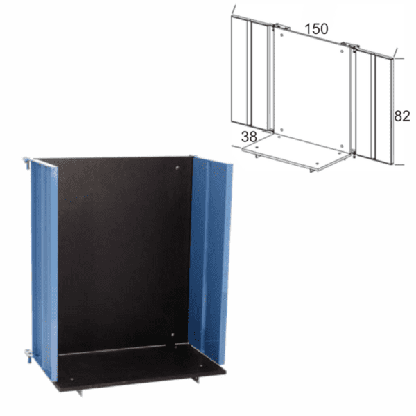 Elevator materiale constructii GEDA LIFT 250 COMFORT complet echipat h=19m - imagine 5