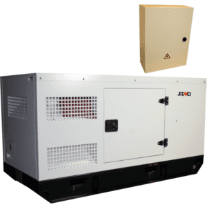 Generator de curent stationar cu Generator curent stationar cu automatizare la pornire SENCI SCDE 25YS-ATS, diesel cu ATS si AVR inclus