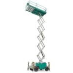 Nacela foarfeca IMER IT 11180 D-DE pentru interior/exterior, H lucru 12.2 m, sarcina 500 kg, 4 kW, 2 motoare electric si diesel