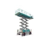 Nacela foarfeca IMER IT 14220 E pentru interior/exterior, H lucru 16.38 m, sarcina 800 kg, 10 kW, 230V