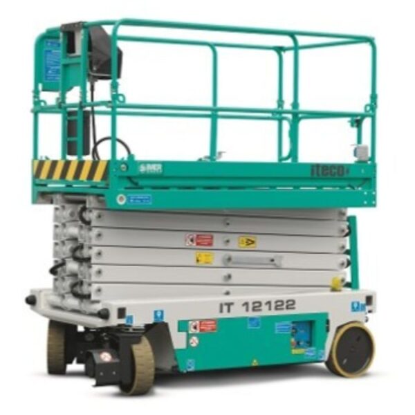 Nacela foarfeca pentru interior IMER IT 12122, H lucru 13.9 m, sarcina 350 kg, 3 kW, 230V - imagine 4