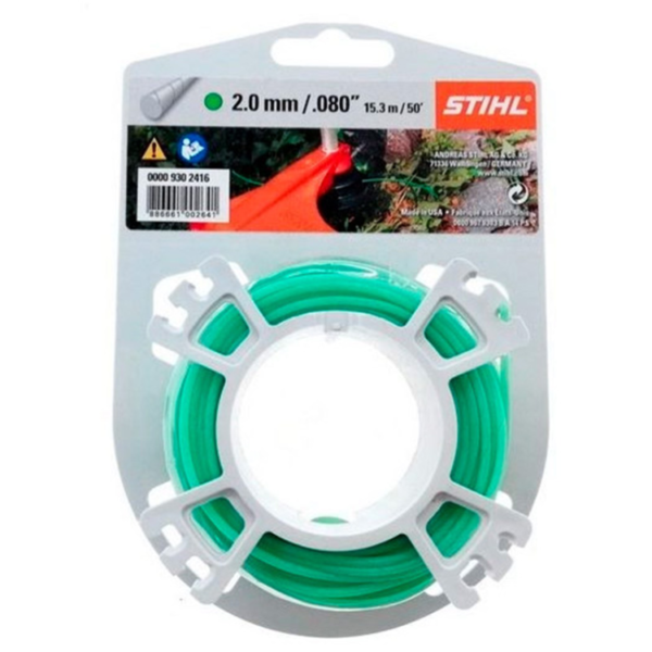 Fir nylon silentios rotund STIHL 2.0 mm x 15 m