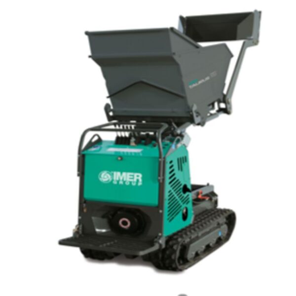 Mini-Dumper Imer Taurus 700 HT CPE-11AE, motor Honda GX390, benzina, demaraj electric, cu bena de incarcare si ecartament reglabil, descarcare la inaltime "hi-tip" - imagine 2