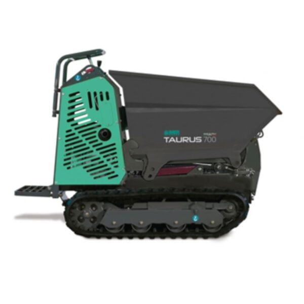 Mini-Dumper Imer Taurus 700CP-D10AE, motor Yanmar L100N diesel, demaraj electric, cu bena de incarcare