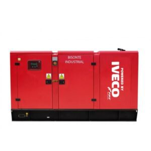 Generator curent insonorizat diesel IVECO cu AVR si automatizare BISONTE BIFA132