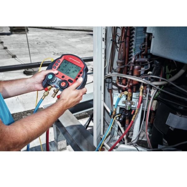 Manifold digital ROCOOL 600 Rothenberger cu 1 senzor de temperatura - imagine 2