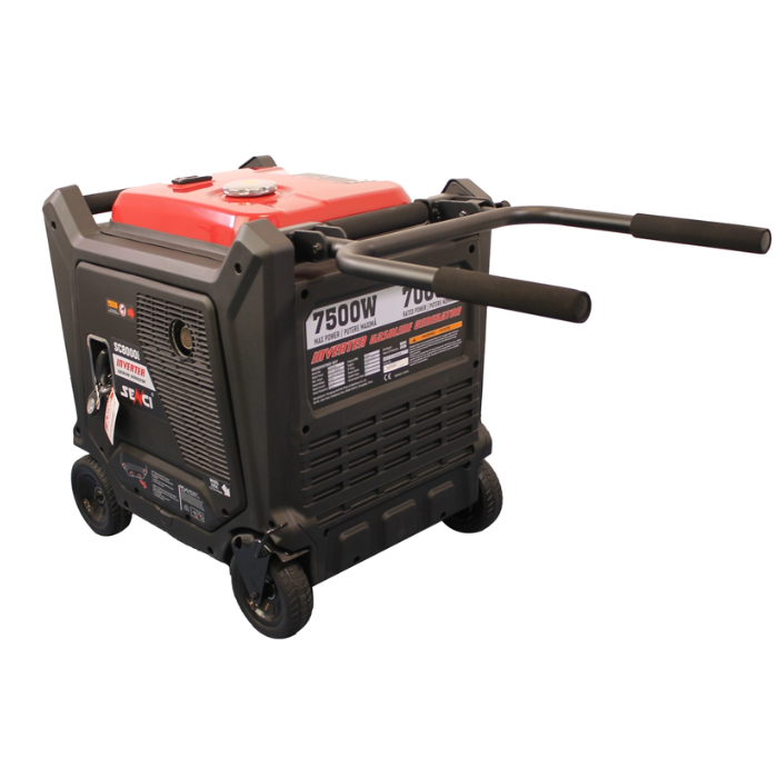 Generator curent invertor SENCI SC8000iE putere maxima 7.5 kW 230V pornire electrica insonorizat - imagine 3
