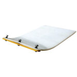 Protectie talpa placa compactoare Bisonte PC65, PC70, cauciuc, 500 x 350 mm - BISONTE, Incolor