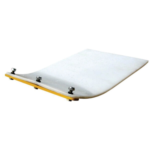 Protectie talpa placa compactoare Bisonte PC90, cauciuc, 530 x 500 mm - imagine 2