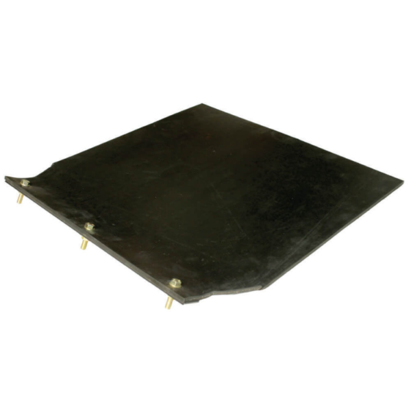 Protectie talpa placa compactoare Bisonte PC90, cauciuc, 530 x 500 mm