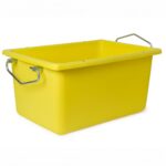 Recipient dreptunghiular din PPR Tekcnolast cu manere, capacitate 180 l