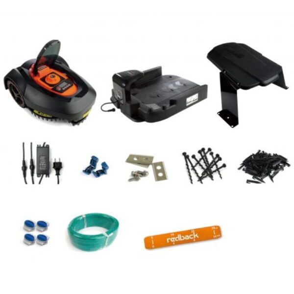 Robot automat de tuns gazon Redback RM18APP, 28V, 2Ah 180mm, 20-60mm, 600mp - imagine 5