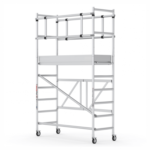 Schela mobila profesionala din aluminiu ProTUBE F180 H lucru 3,6 m Bisonte