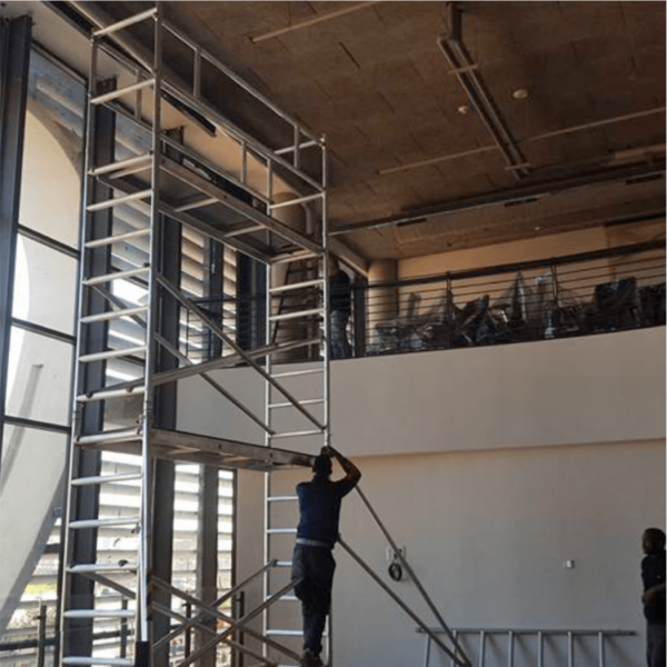 Schela mobila profesionala din aluminiu ProTUBE S10 H lucru 10,4 m Bisonte - imagine 8
