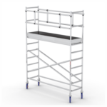 Schela mobila profesionala din aluminiu ProTUBE S4 H lucru 4,1 m Bisonte