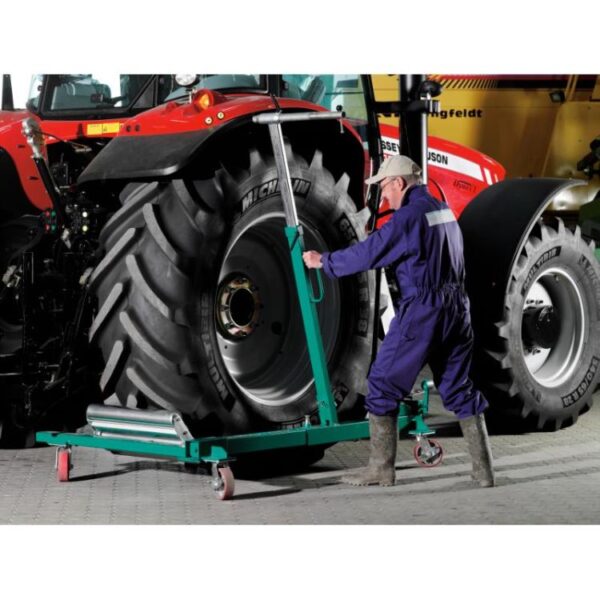 Carucior hidraulic transport roti 1600Kg Compac WD 1600 - imagine 2