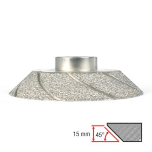 FPE15TP – Disc diamantat E Profile 45° 15mm mediu Toprofile Montolit