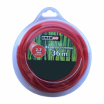Fir nylon rotund rosu 2.7 mm x 36 m ENERGO