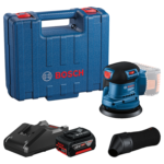 Slefuitor cu excentric 125mm GEX 185-LI cu acumulatori 18V 4Ah BOSCH