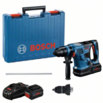 Ciocan rotopercutor SDS-Plus cu 2 acumulatori 8Ah BOSCH GBH 18V-34 CF brushless BITURBO