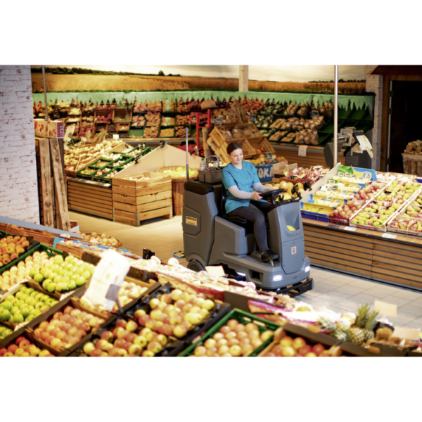 Masina de frecat-aspirat B 110 R Bp Pack 170Ah+D75 Karcher - imagine 2