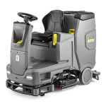 Masina de frecat-aspirat B 110 R Bp+D75 Karcher