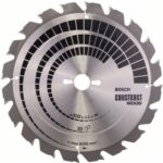 Panza de ferastrau circular Construct Wood 300 x 30 x 20 dinti Bosch
