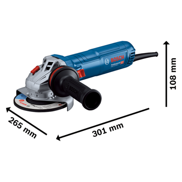 Polizor unghiular BOSCH GWS 12-125 S - imagine 2