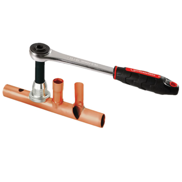 Dispozitiv manual confectionat T-uri ROTHENBERGER TEE-EXTRACTOR SET 12-14-16-18-22 mm - imagine 2