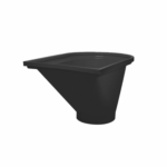  Cuva de incarcare cu separator galbena, inaltime 650 mm, diametru interior inferior 390 mm TEKCNOPLAST (negru)