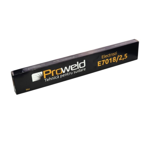 Electrozi bazici 2.5 mm E7018 1kg ProWELD