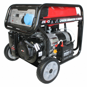 Generator curent monofazat SENCI SC-6000E TOP, Putere max. 5.5 kw, 230V, AVR, motor benzina