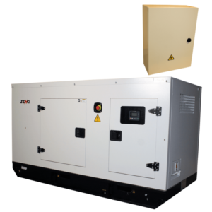 Generator curent stationar cu automatizare la pornire SENCI SCDE 34i-YS ATS diesel cu ATS si AVR