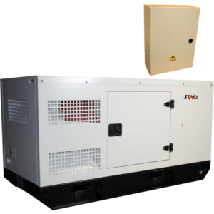 Generator curent stationar cu automatizare la pornire SENCI SCDE 97i-YS ATS diesel cu ATS si AVR