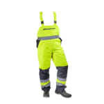 Pantalon cu pieptar vatuit HIGHWAY material-poliester ENERGO