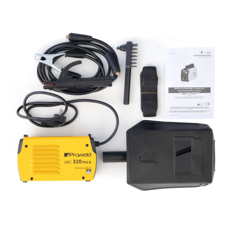Aparat de sudura ProWELD ARC320 Puls digital, electrozi 1.6-3.2 mm