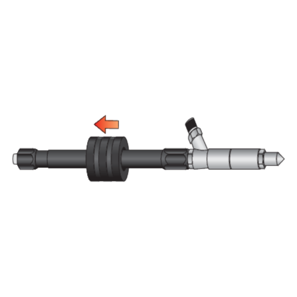 Set extractoare injectoare diesel 22 piese YATO - imagine 2