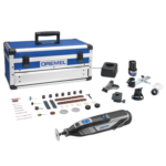 Unealta multifunctionala Dremel 8240 cu 65 accesorii in cutie de aluminiu