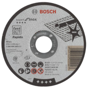 Disc de taiere Inox BOSCH 115x1 Expert set 25 buc