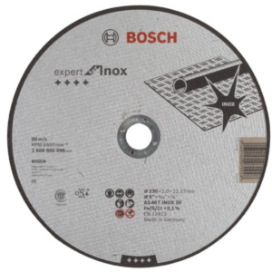 Disc de taiere drept Inox BOSCH 230x2 Expert set 25 buc