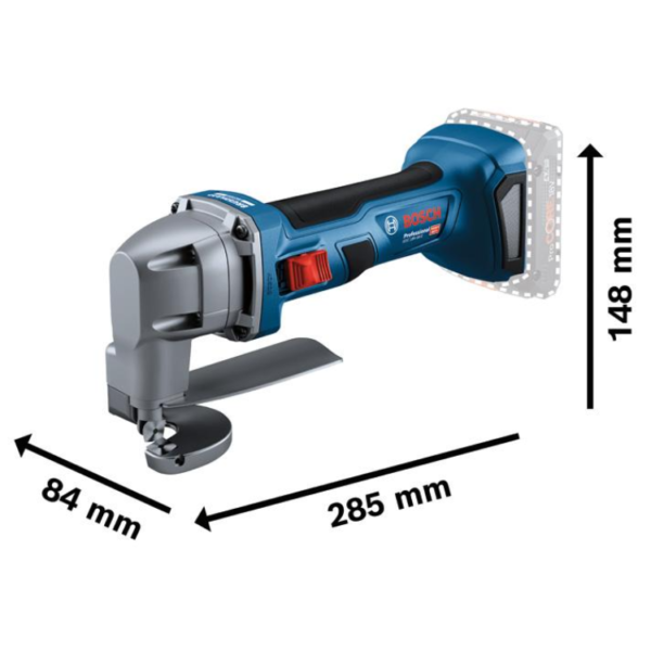 Foarfeca pentru metal fara acumulator BOSCH GSC 18V-16 E - imagine 2