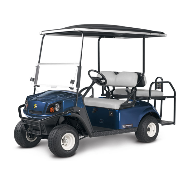 Masinuta electrica pentru golf ICOCAR SHUTTLE 2+2 4 locuri cu scaun spate rabatabil
