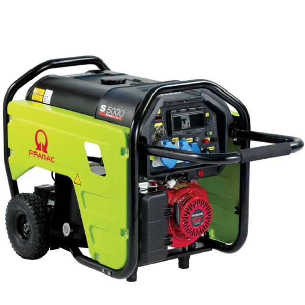Generator curent monofazat motor HONDA PRAMAC S5000 5.3 kVA - imagine 3