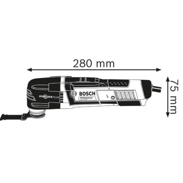 Scula multifunctionala in L-Boxx BOSCH GOP 30-28 Professional - imagine 2