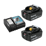 Pachet acumulatori LXT Makita 2 buc BL1850B si incarcator rapid DC18RC