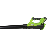 Suflanta Greenworks G24X2ABK2X cu acumulatori 24V