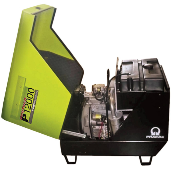 Generator curent monofazat carcasat PRAMAC P12000 11.9 kW cu AVR - imagine 2