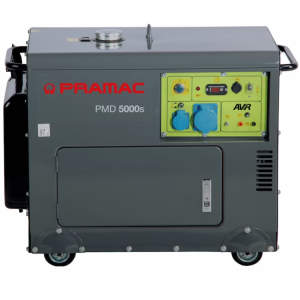 Generator curent monofazat diesel 5 kW pornire electrica PMD5000S PRAMAC
